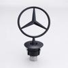 AABGU1 1Pcs  Mercedes Benz Car Front Bonnet Logo Emblem Zinc Alloy Badge ForW204 W220 C180 C200 E260 E300L Auto Decorate Accessories