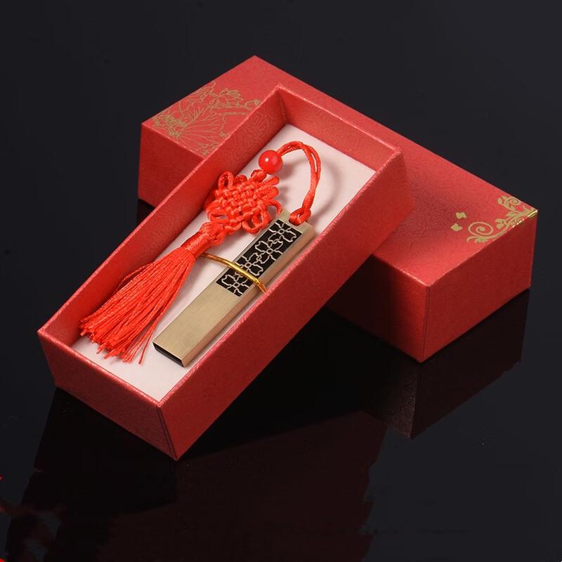 Металлический подарочный USB-накопитель Год Дракона