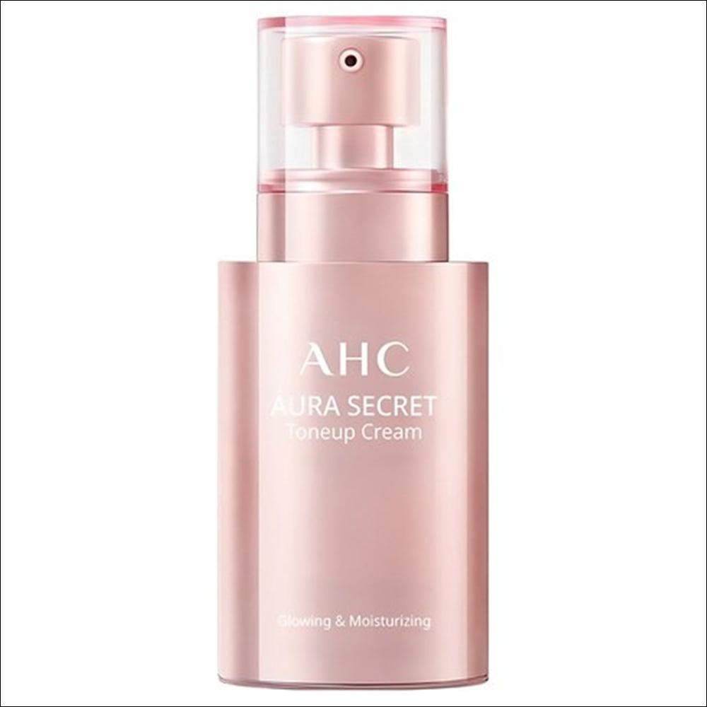 AHC Aura Secret Tone Up Cream SPF30 PA++ - Розовое сияние тростника и мгновенное свечение, 50 мл | K-beauty от Olive