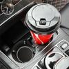 PVC Beverage Coaster Anti-Slip Drink Holder New Bling Car Coasters