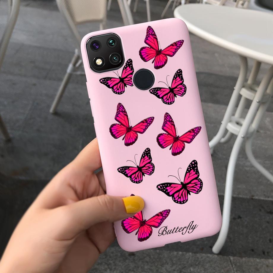 Чехлы Для Redmi 9C Чехол Xiaomi Redmi 9C NFC Чехол для телефона Мягкий чехол для телефона Ударопрочный бампер Redmi9c 9 C Xiomi Силиконовый МЯГКИЙ Чехол