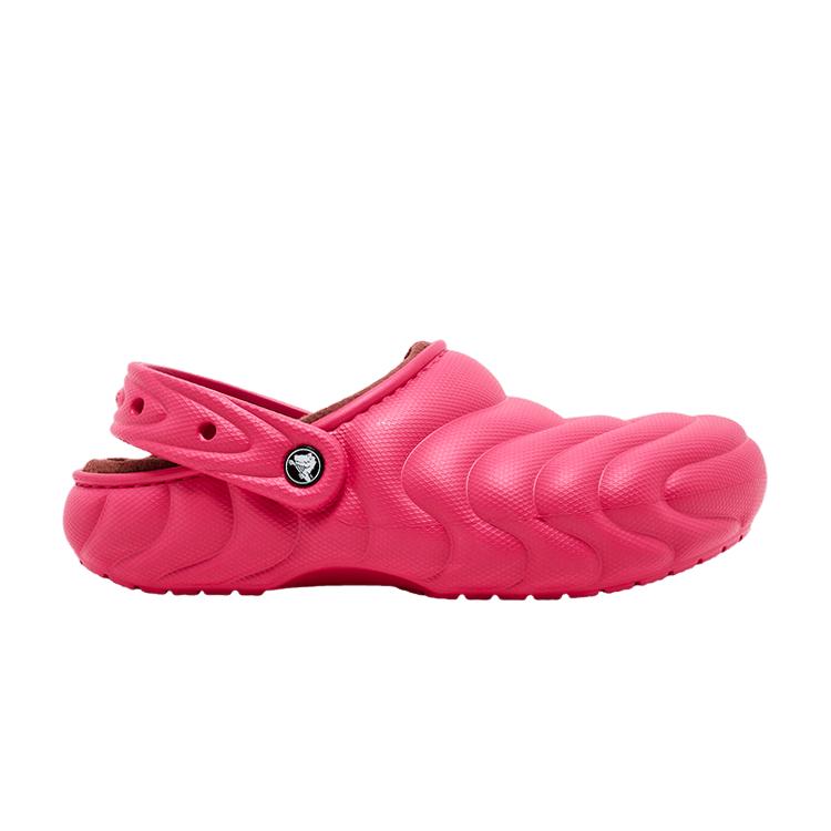 Мужские кроксы Crocs Classic Overpuff Lined Clog Dragon Fruit