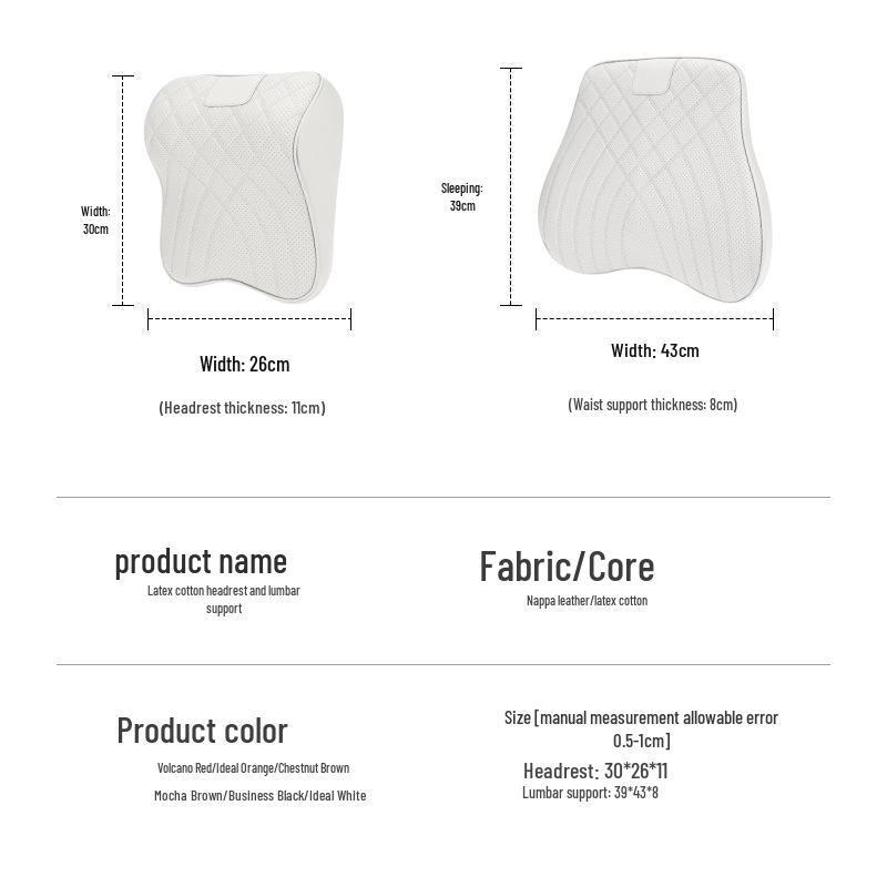 Compatible with Denza D9/N7/N8/X: Car Headrests, Neck Pillows, Lumbar Cushions, and Interior Accessories.