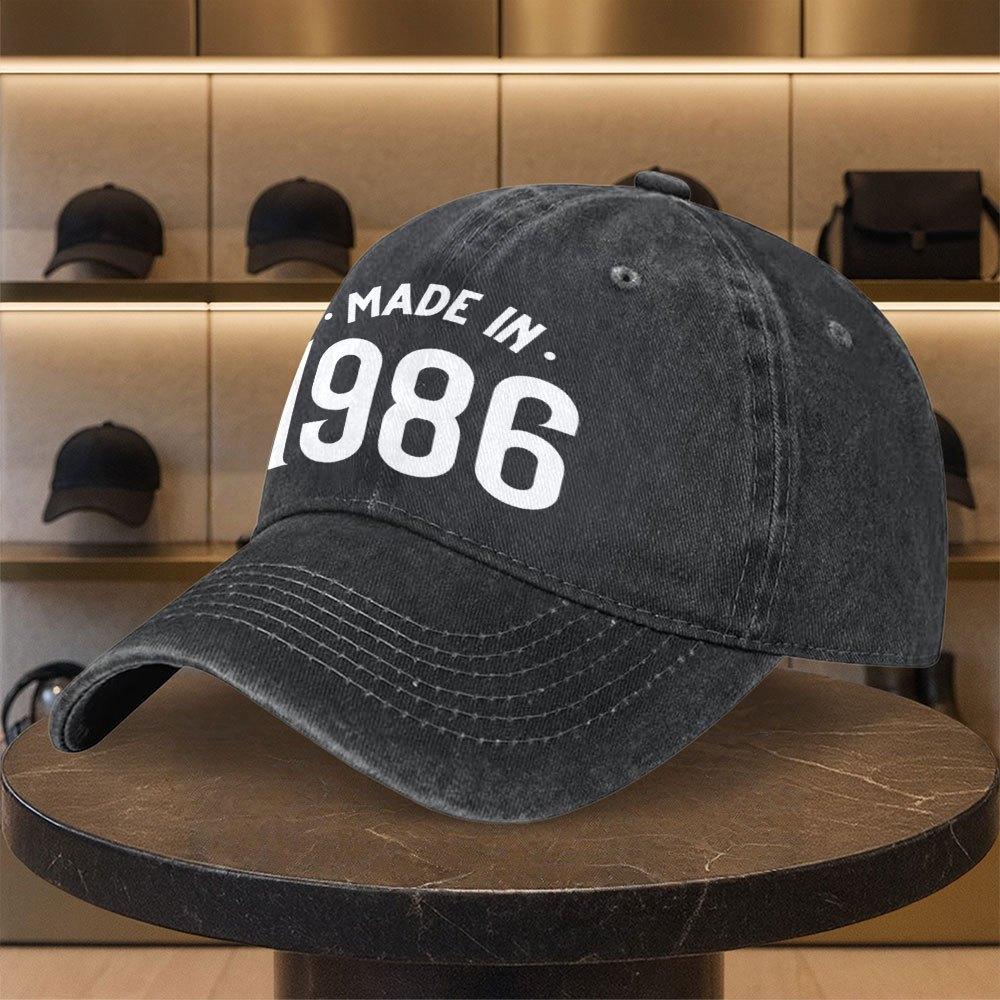 Casual Fashion Vintage Digital Print Washed Baseball Cap Premium Versatile Outdoor Accessory Unisex Snapback Trendy Cl