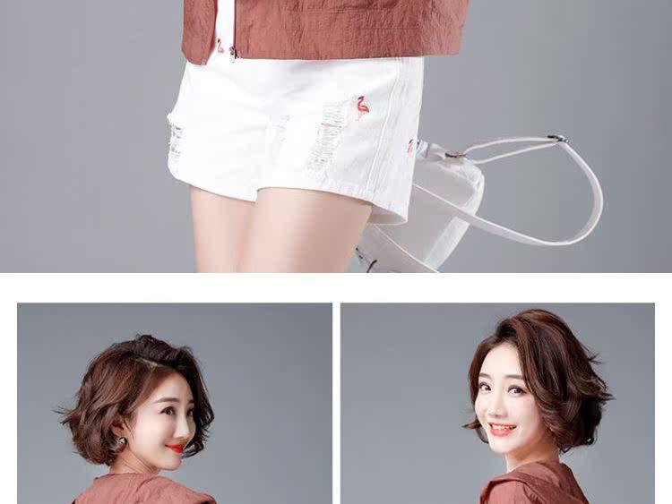 Женская универсальная куртка для защиты от солнца - Короткая, дышащая, модная, весна/лето 2023