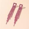 Темперамент Модные блестящие длинные серьги-кисточки со стразами Серьги Senior Sense Серьги Фото Серьги Женские серьги 1 пара
