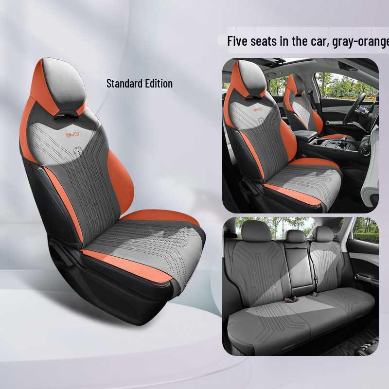 Всесезонные вентилируемые чехлы-накидки на сиденья автомобиля BYD Yuan Plus Champion Edition