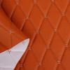Thick Faux Leather Embroidered Car Interior Floor Mats & Headliner Trim