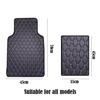 4pcs PU Leather Universal Auto Car Floor Mats Front Rear Liner Weather Set