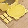 Anti-splash Cat Litter Ramp Anti Slip Cat Litter Box Mats Practical Litter Filter Mat  Bedroom