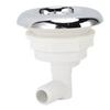 Massage Tub Jet Nozzle Adjustable Slick Appearance Stainless Steel and PVC Water Outlet Pool Jet Nozzle