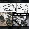 WOLFLINE для TRK502X Верхний Защитный Бампер Двигателя для Benelli Bi500GS Верхняя Защитная Дуга Защита Двигателя для Benelli TRK502X Bi500GS 2021-2024