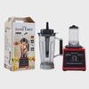 "High-Power Stainless Steel Blender: 6-in-1 for Juicing, Minced Meat, and Crushed Ice."