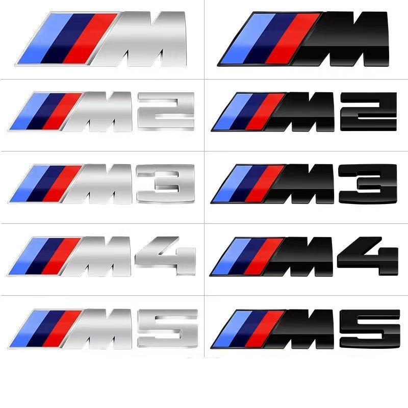 Наклейка-логотип на заднее крыло BMW M Series для M1-M6, 3 и 5 Серий, X6M