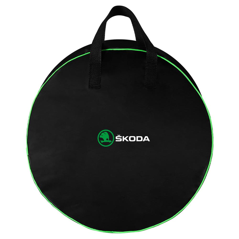 1Pcs Car Trunk Organizer Bag Charging Cable Storage Box For Skoda Rapid Scala Kodiaq Fabia Kamiq Karoq Octavia A5 A7 S VII VRSCV7