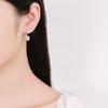 2ct Moissanite Diamond Huggie Hoop Earrings For Women Sterling 925 Silver Dainty Hoop Drop Dangle Earring Fine Jewelry