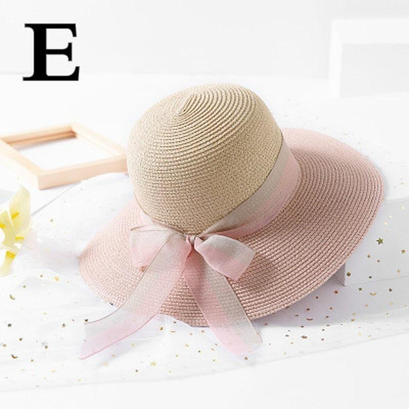 Fashion-двухцветная лоскутная полосатая летняя шляпа от солнца с бантом, женская соломенная пляжная шляпа, большая шляпа с полями