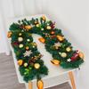 Christmas Wreath Vine: Door and Window Hanging Ornament for Festive Decor