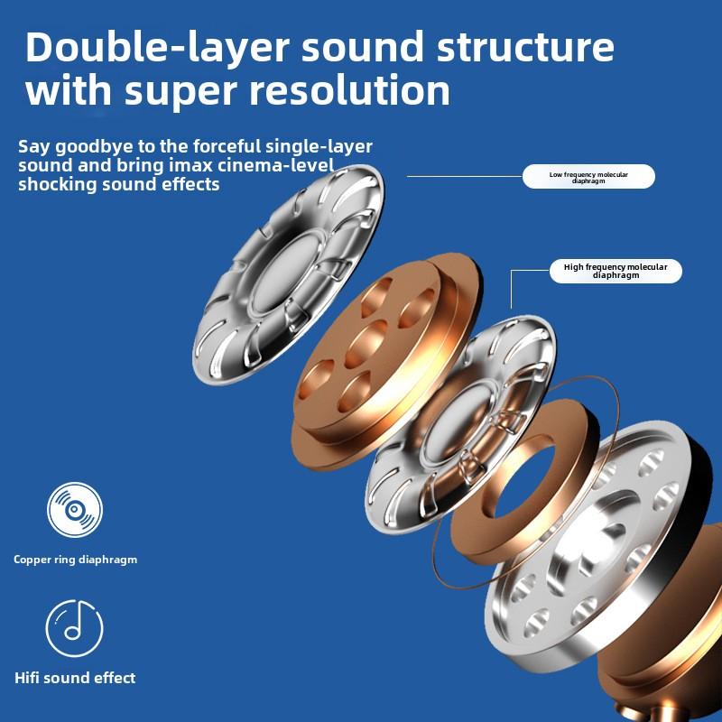 Новые Bluetooth-наушники TWS 5.1 Беспроводные спортивные стереонаушники с цифровым дисплеем