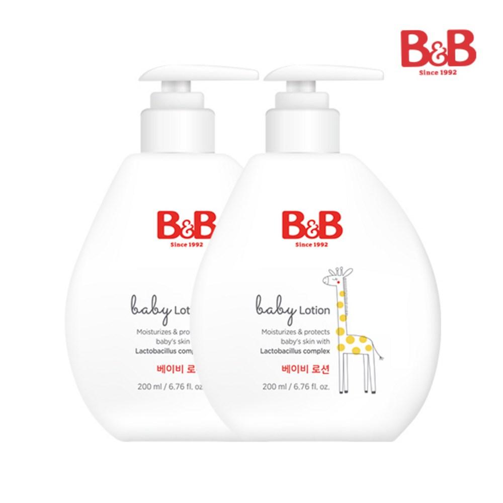 B&B Baby Lotion, 200ml, 2 Units