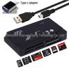 В наличии USB Многофункциональный Шестипортовый Кардридер для Мобильного Телефона и Камеры Высокоскоростной с Защитой Паролем
