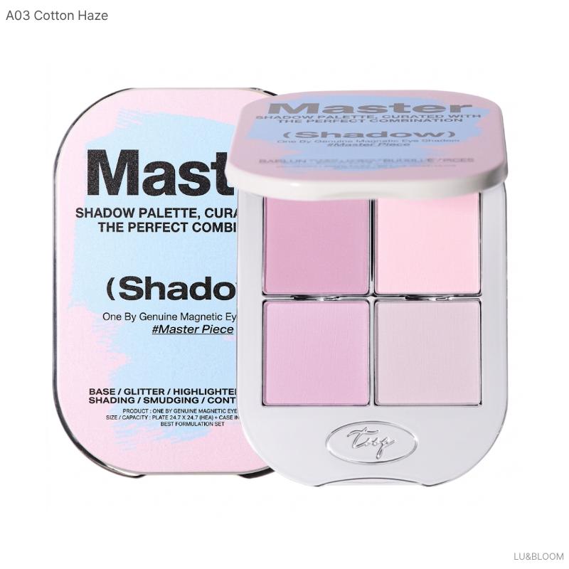 TooQ Одна 4-палетка магнитных теней для век от Genuine (+Бесплатный подарок)