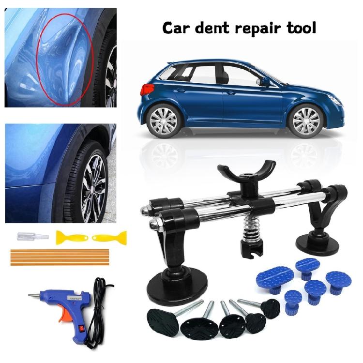 21Pcs Damage Dent Remover Car Dent Repair Kit Dent Removal Tool with Bridge Puller Car Dent Repairing