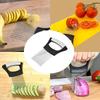 Leeseph Onion Holder, Stainless Steel Onion Slicer Holder for Slicing and Storage of Onions Avocados and Vegetables
