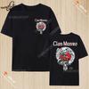 Harajuku Clan Fraser of Lovat Clansman’s Crest Badge Print Summer Trending Unisex T Shirt 100% Cotton O-neck Short-sleev
