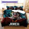 Joker Street  Bedding Quilt Set Quilt Pillowcase Home Decoration Birthday Gift (1 * duvet cover + 2 * pillowcase, without core)
