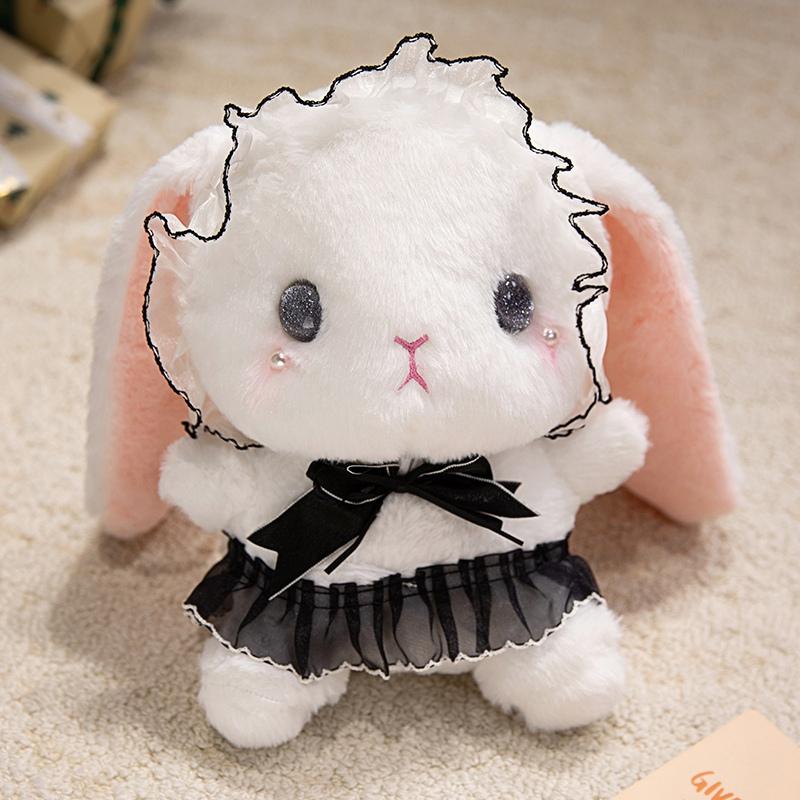 18 Cartoon Cute Lolita Rabbit Plush Doll Pillow Color Princess Rabbit Plush Toy Home Decoration Gift For Children