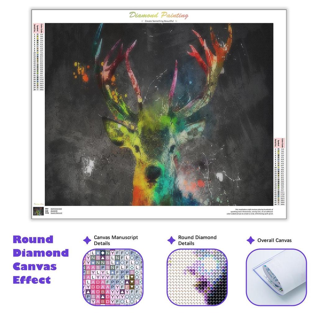 5D DIY алмазная живопись животное олень мозаика вышивка картина из стразов настенные картины 30x40 см/12x16 дюймов