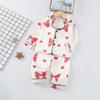 Spring Autumn Baby Girls Clothes Set Children Pajamas Long Sleeved  Shirt Pants Two Pcs Sets Kids Sleepwear Toddler Clothing