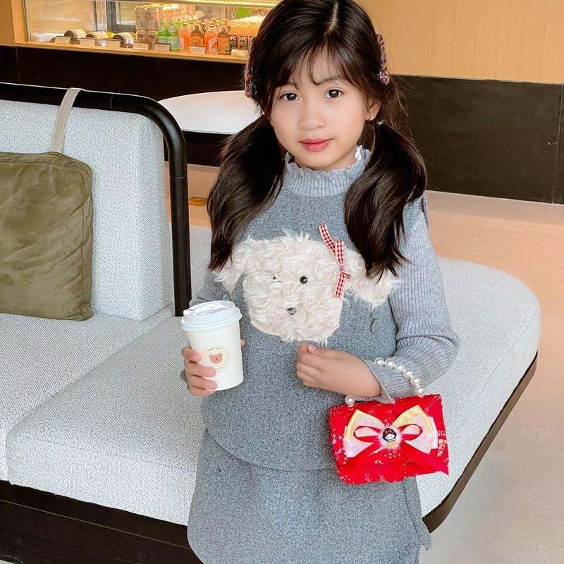 Элегантная маленькая женская сумка через плечо с бантом, модный ремешок-цепочка, универсальный кошелек для детей