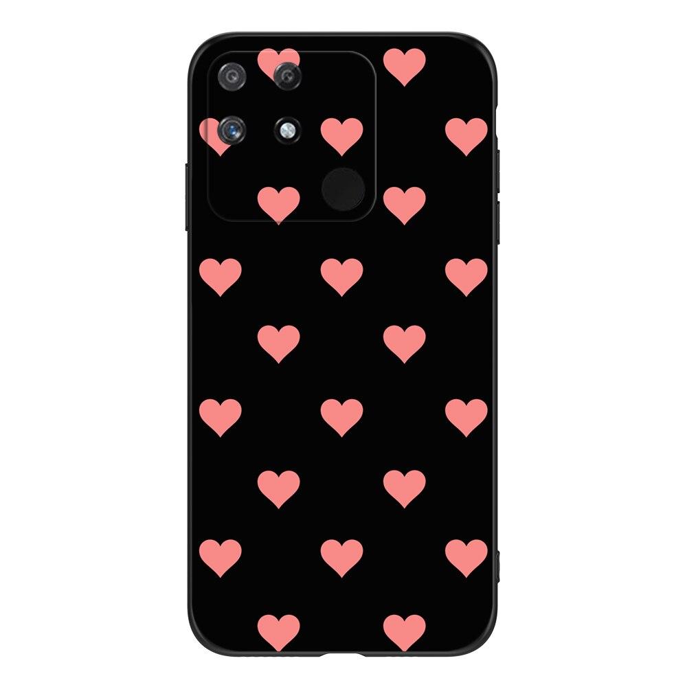 Для Realme Narzo 50A чехол 6,5 дюймов для OPPO Realme Narzo50A 50 A чехол RMX3430 чехол для телефона черный чехол из ТПУ милый забавный