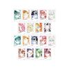 Yu Yu Hakusho Trading Ani Art Series 2 3 Instant Camera Style Illustration Box & Cards, 18-Piece