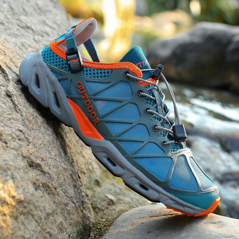 Women's Summer  Water Sandals Quick Drying Non Slip Casual Shoes Men Lightweight  Comfortable Soft Soled Fashionable Water Shoes