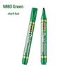 Маркер на масляной основе Pentel N850/N860, Круглый/Плоский наконечник, Ручка-маркер с квадратной головкой для подписи