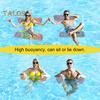 Inflatable Pool Hammock Float PVC Water Hammock Lounge 4 In 1 Saddle Lounge Chair Drifter Lake Beach Float Lounger for Summer Water Fun