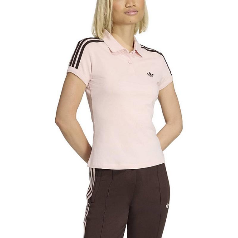 adidas Женская рубашка-поло Originals Пастельно-розовый KD3699