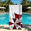 R-Resident E-Evil-ES Games Towel For Outdoor Camping Beach Towel Super Absorbent Quick-Drying Summer Towel