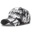 Fashion cotton hat men's graffiti outdoor women's hat trend baseball cap casual cap personality letter hip hop