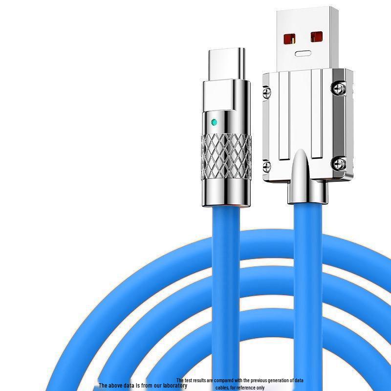 3м Плетеный Кабель Type-C для Быстрой Зарядки 120 Вт для Huawei Honor 6A
