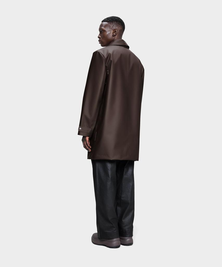 RAINS Nara Long Jacket - Bark