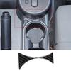 Car Gear Shift Panel Decoration Cover Stickers for Jeep Wrangler JK 2007 2008 2009 2010 Interior Accessories Real Carbon Fiber