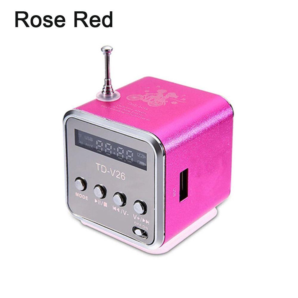 Сабвуфер LINE IN Мини FM-радио Bluetooth-динамик MP3-плеер Ретро-динамик Автомобильное радио