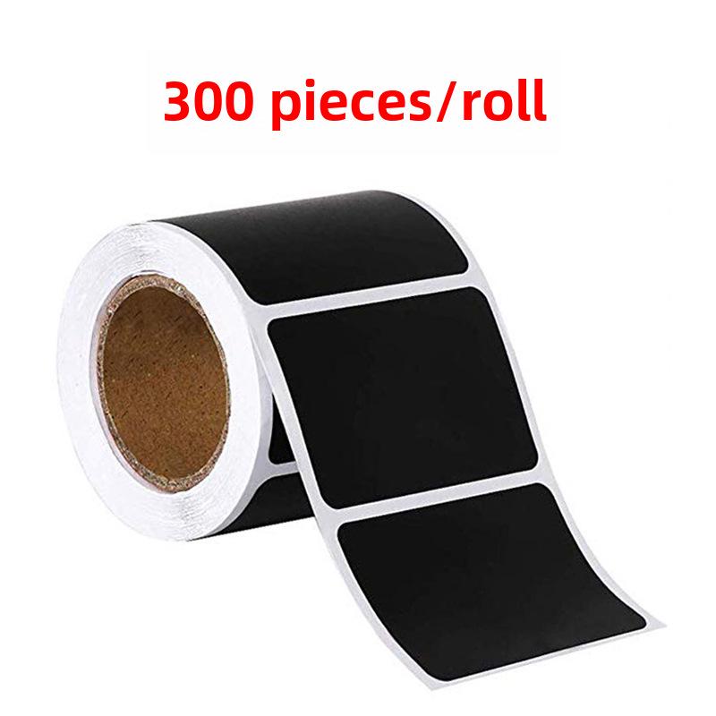 Наклейки для школьной доски из ПВХ, 300 шт./рулон — съемные и водонепроницаемые для хранения на кухне.