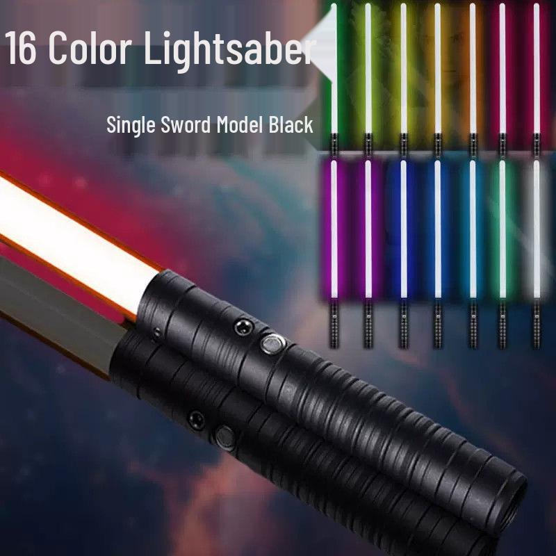 Металлический световой меч Star Wars Cross Два в одном: Цветные, Светящиеся, Вибрационные функции для студентов