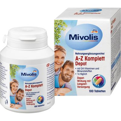 DM Mibolis Vitamin AZ Депо Таблетки 100 ед 138 г