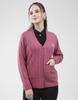 Women's V Neck Full Sleeves Cardigan